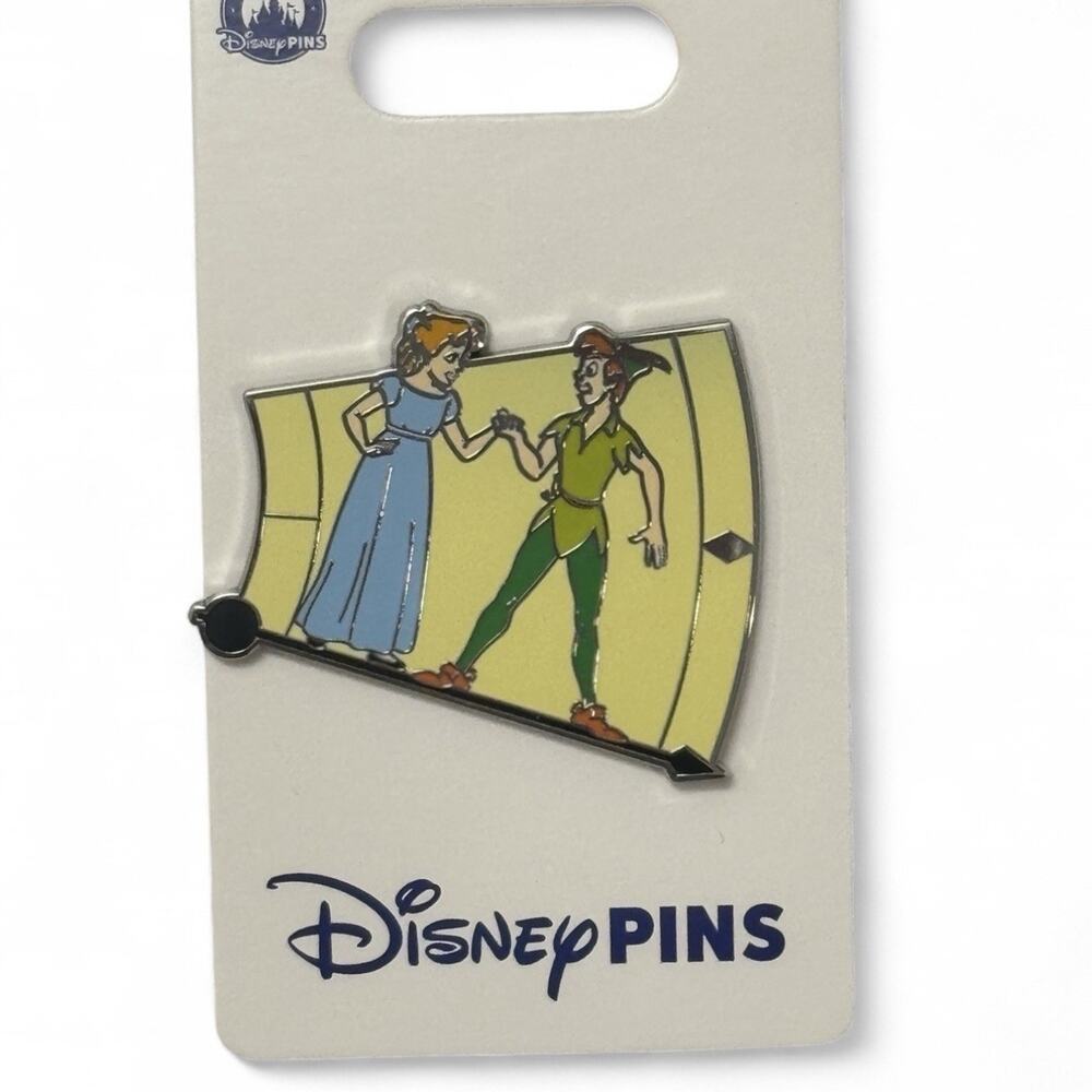2025 Disney Parks Peter Pan & Wendy Big Ben Clock Tower OE Pin